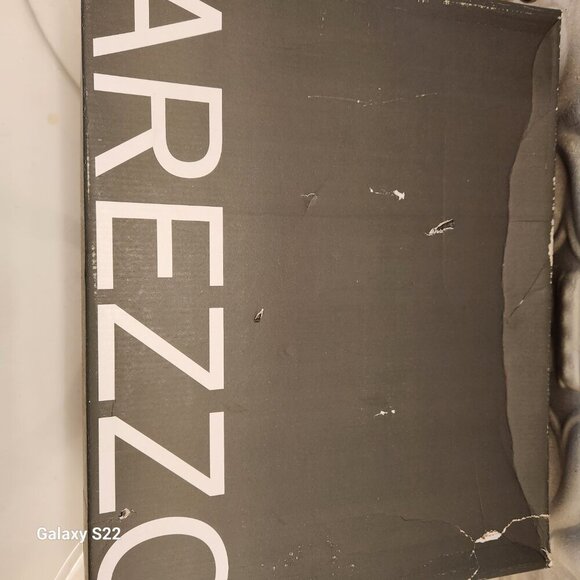 Arezzo "Kaia" Block Bootie Leather Biker style. NIB. Size 6 - Picture 12 of 12